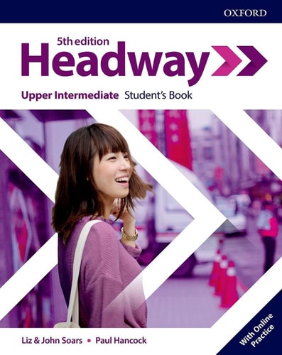 Headway Upper-intermediate Student's book with online practice cover