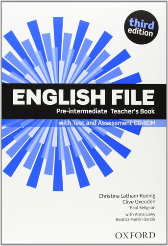 English File third edition: Pre-Intermediate: Teacher's Book with Test and Assessment CD-ROM cover