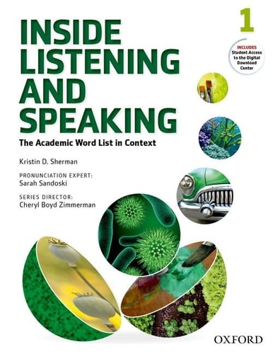 Inside Listening and Speaking The Academic Word List in Context cover