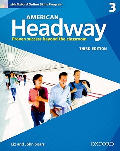 American Headway Third Edition: Level 3 Student Book With Oxford Online Skills Practice Pack cover