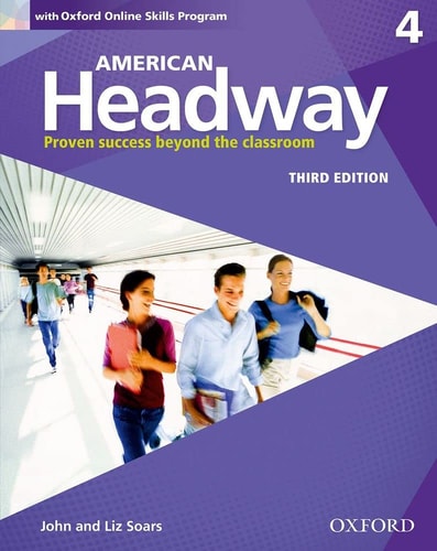 American Headway Third Edition: Level 4 Student Book With Oxford Online Skills Practice Pack cover