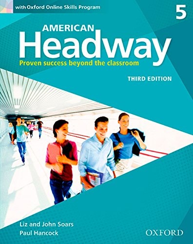 American Headway Third Edition: Level 5 Student Book With Oxford Online Skills Practice Pack cover