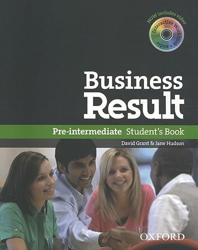 Business Result DVD Edition: Pre-Intermediate: Student's Book with DVD-ROM and Interactive or Online Workbook cover