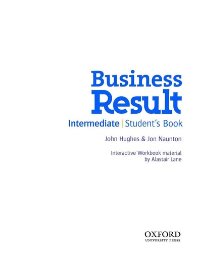 Skills for Business Studies: Intermediate: Business Result Intermediate Skills for Business Studies cover