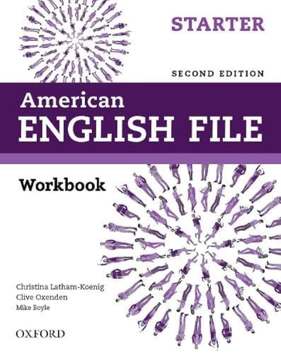 American English File Starter Workbook cover