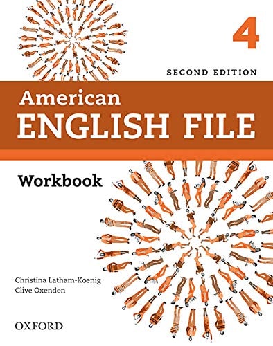 American English File: Level 4: Workbook cover