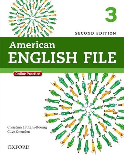 American English File Second Edition: Level 3 Student Book With Online Practice cover