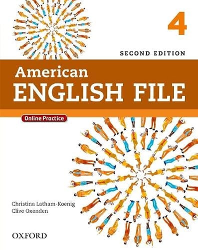 American English File Second Edition: Level 4 Student Book With Online Practice cover