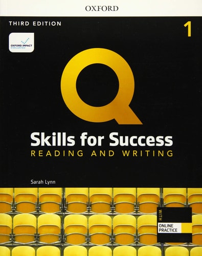 Q Skills for Success Reading and Writing, 1st Level 3rd Edition Student book and IQ Online Access cover