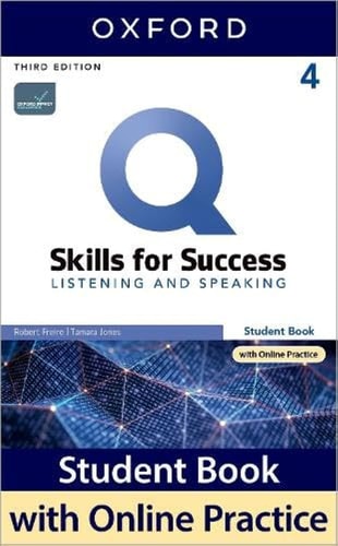 Q3e 4 Listening and Speaking Student Book and IQ Online Pack cover
