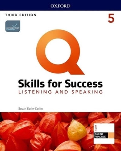 Q Skills for Success Listening & Speaking, 5th Level 3rd Edition Student book and IQ Online Access cover