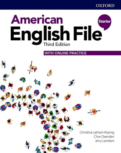 American English File Starter Student Book with Online Practice cover
