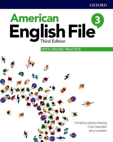 American English File Level 3 Student Book with Online Practice cover