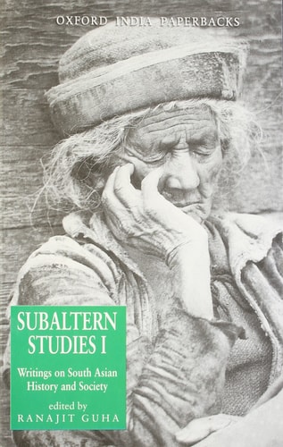 Subaltern Studies cover
