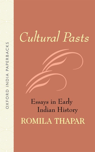 Cultural Pasts Essays in Early Indian History cover