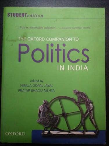 The Oxford Companion to Politics in India cover
