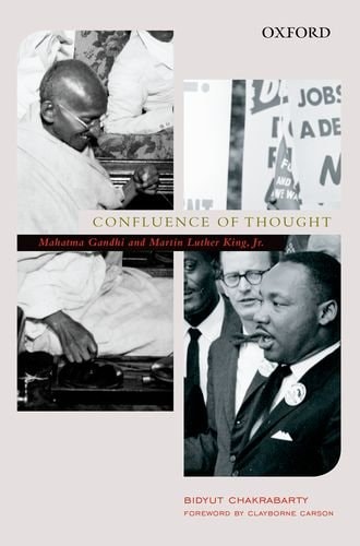 Oxford University Press Confluence Of Thought: Mohandas Karamchand Gandhi And Martin Luther King, Jr. cover