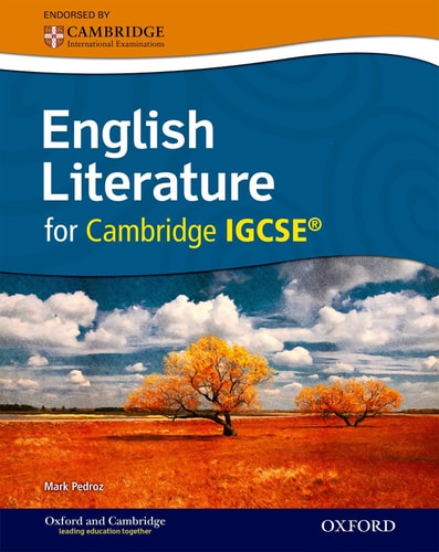 English Literature for Cambridge IGCSERG cover