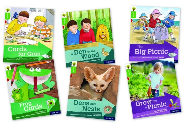 Oxford Reading Tree Explore with Biff, Chip and Kipper Level 2. Mixed Pack of 6 cover