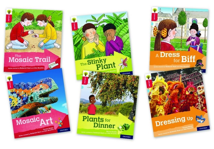 Oxford Reading Tree Explore with Biff, Chip and Kipper Level 4. Mixed Pack of 6 cover