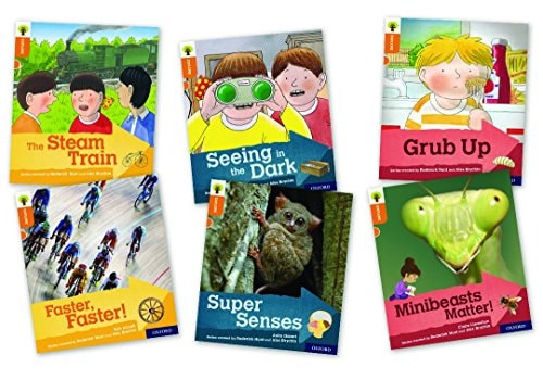 Oxford Reading Tree Explore with Biff, Chip and Kipper Level 6. Mixed Pack of 6 cover