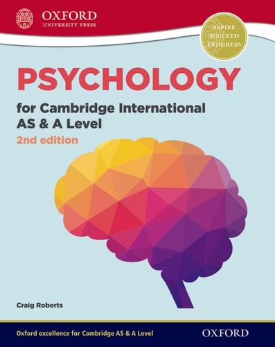 Psychology for Cambridge International AS and a Level Student Book For the 9990 Syllabus cover