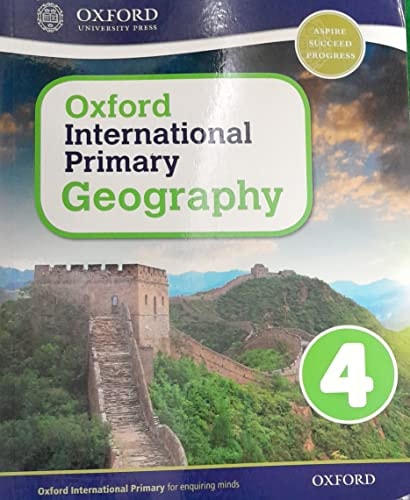 OUP INDIA INTERNATIONAL PRIMARY GEOGRAPHY STUDENT BOOK 4 cover