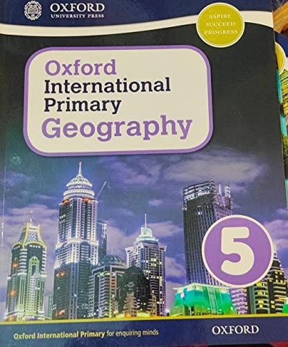 OUP INDIA INTERNATIONAL PRIMARY GEOGRAPHY STUDENT BOOK 5 cover