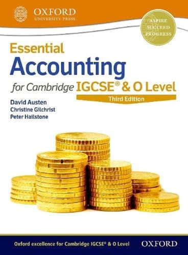 Essential Accounting for Cambridge IGCSE® & O Level Aspire Succeed Progress cover