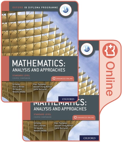 Mathematics Analysis and Approaches. Standard Level. Course Companion cover