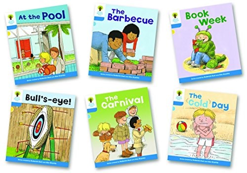 Oxford Reading Tree: Stage 3 More Stories B: Pack Of 6 At the Pool; the Barbecue; Book Week; Bull'S-Eye!; the Carnival; the Cold Day, Level 3 cover