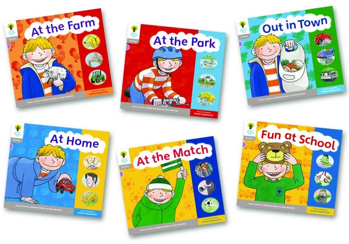 Oxford Reading Tree - Floppy's Phonics Level 1 Mixed Pack of 6 cover