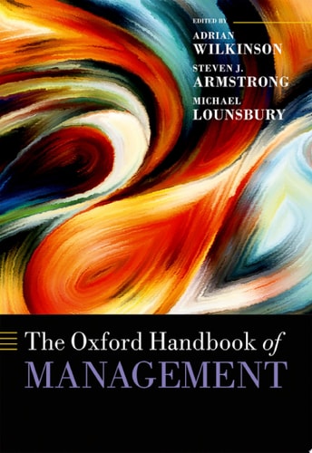 The Oxford Handbook of Management cover