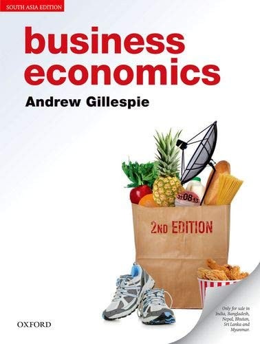 Business Economics (Edn 2) By Andrew Gillespie cover