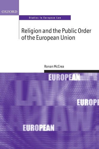 Religion and the Public Order of the European Union cover