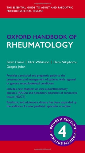 Oxford Handbook of Rheumatology 4e (Oxford Medical Handbooks) cover