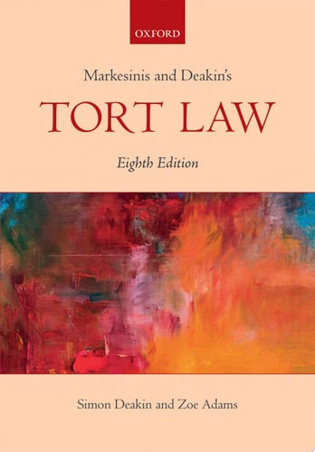 Markesinis and Deakin's Tort Law cover