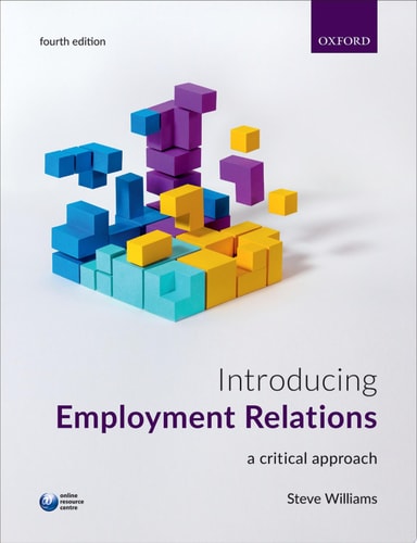 Introducing Employment Relations A Critical Approach cover