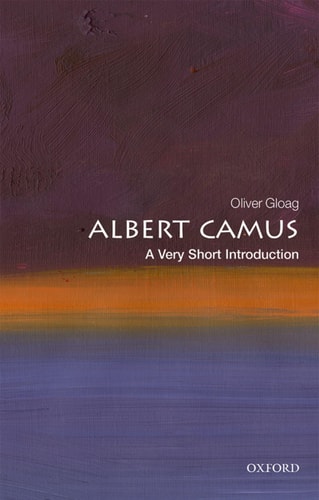 Albert Camus A Very Short Introduction cover