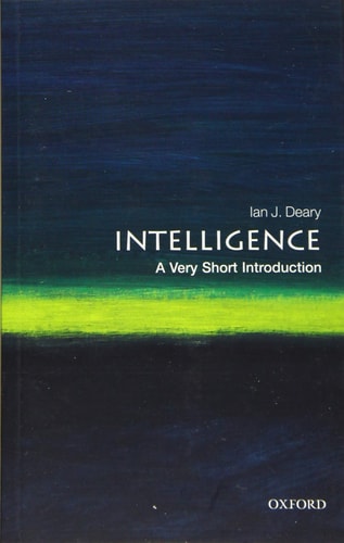 Intelligence A Very Short Introduction cover
