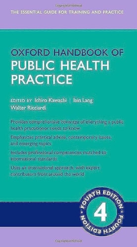 Oxford Handbook of Public Health Practice cover
