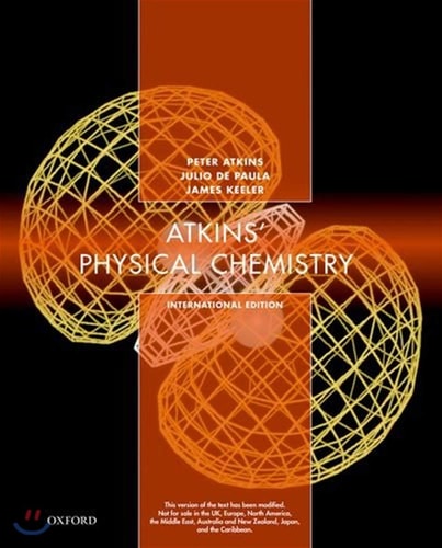 Atkins' Physical Chemistry cover