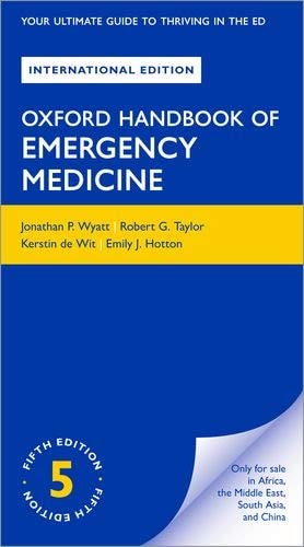 OXFORD HANDBOOK OF EMERGENCY MEDICINE 5TH EDITION cover