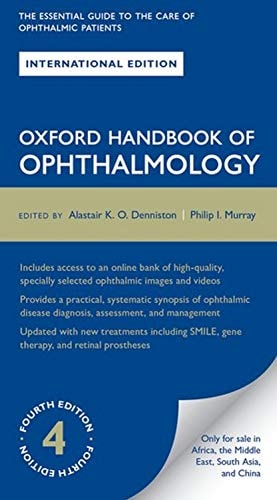 Oxford Handbook of Ophthalmology cover