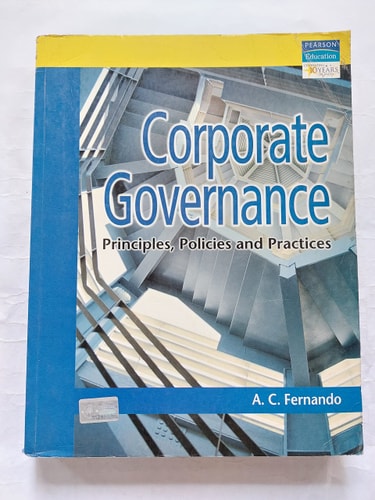 Corporate Governance Principles, Policies, and Practices cover
