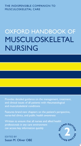 Oxford Handbook of Musculoskeletal Nursing cover
