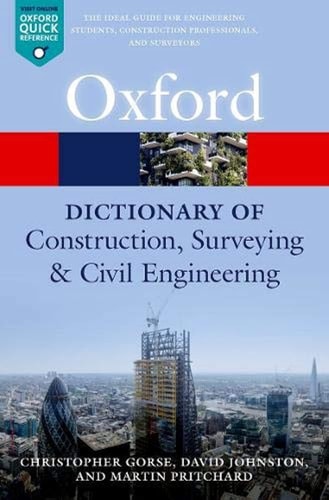 A Dictionary of Construction, Surveying, and Civil Engineering cover