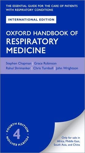 OXFORD HANDBOOK OF RESPIRATORY MEDICINE 4TH EDITION cover