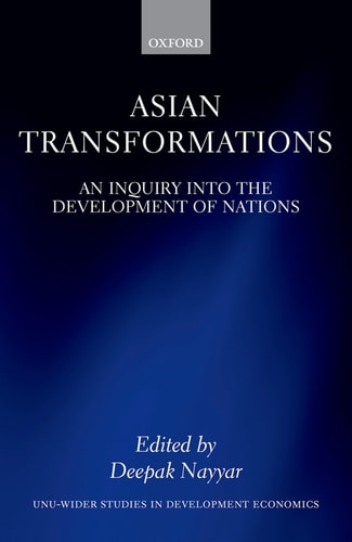 Asian Transformations An Inquiry Into the Development of Nations cover