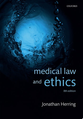 Medical Law and Ethics cover